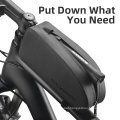 Cycling Top Front Tube Frame Bag Large Capacity MTB Road Bicycle Pannier Black Bike Accessories